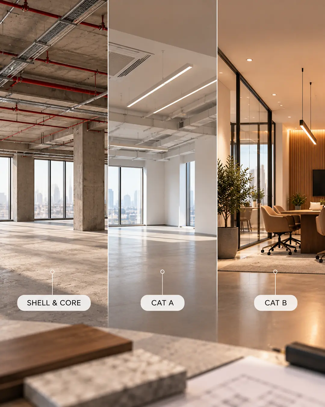 What Is Fit-Out Work? Shell & Core, Cat A and Cat B Explained
